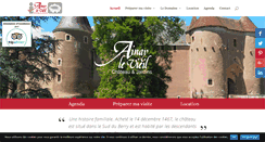 Desktop Screenshot of chateau-ainaylevieil.fr